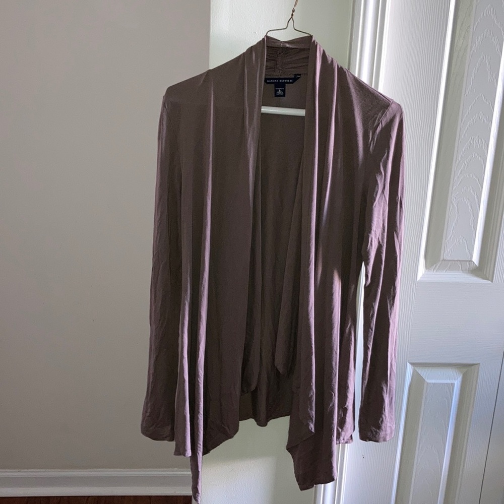 Banana Republic waterfall cardigan Small